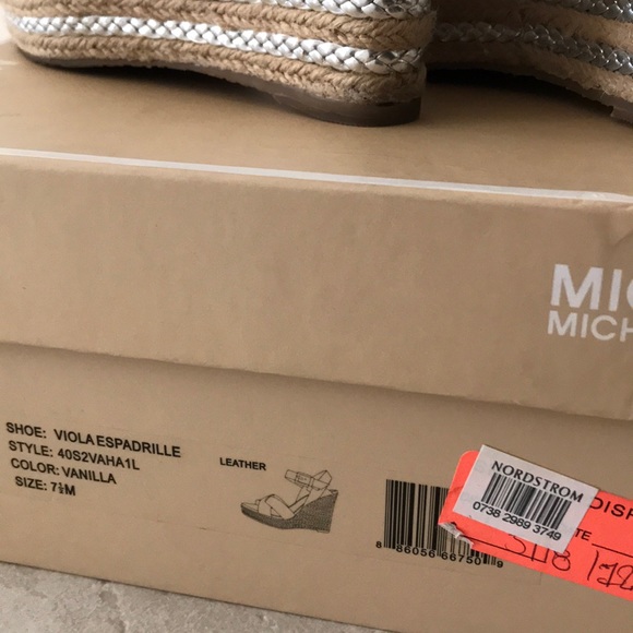 Michael Kors leather sandals, high heel - Picture 4 of 5